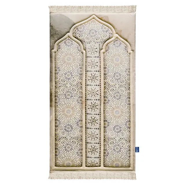 Moroccan mosaic prayer mat