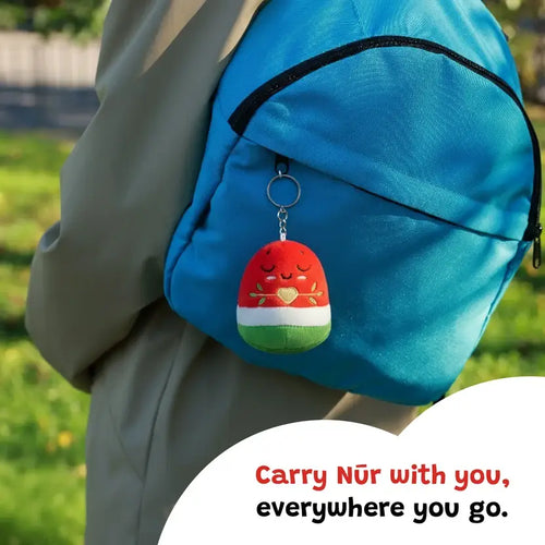 Nūr Watermelon Keyring