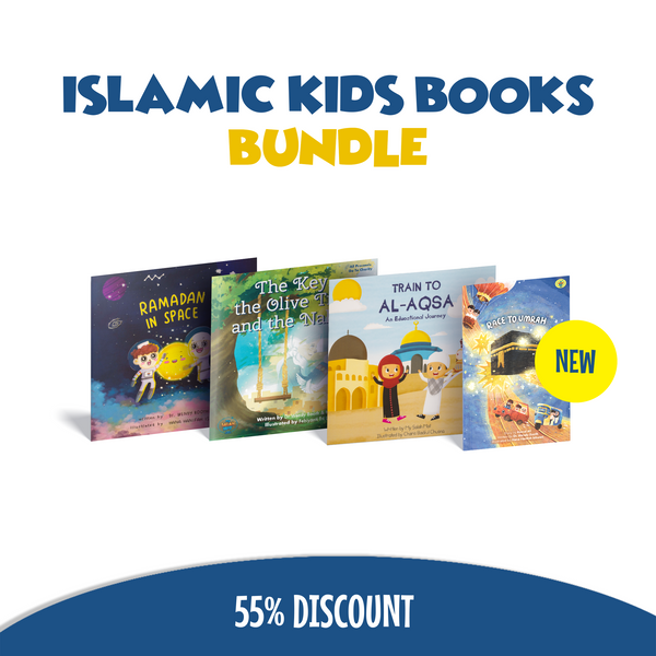 4 Islamic Kids Books Bundle for 2-6 Year Olds | 55% OFF | A beautiful Ramadan and Eid gift for loved ones