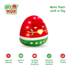 Nūr the Watermelon | A NEW Light-Up Interactive Islamic Plushie, Learn Surahs, Duas & More | A beautiful Ramadan & Eid Gift for Loved Ones