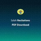 Surah Recitation, Charity, My Salah Mat