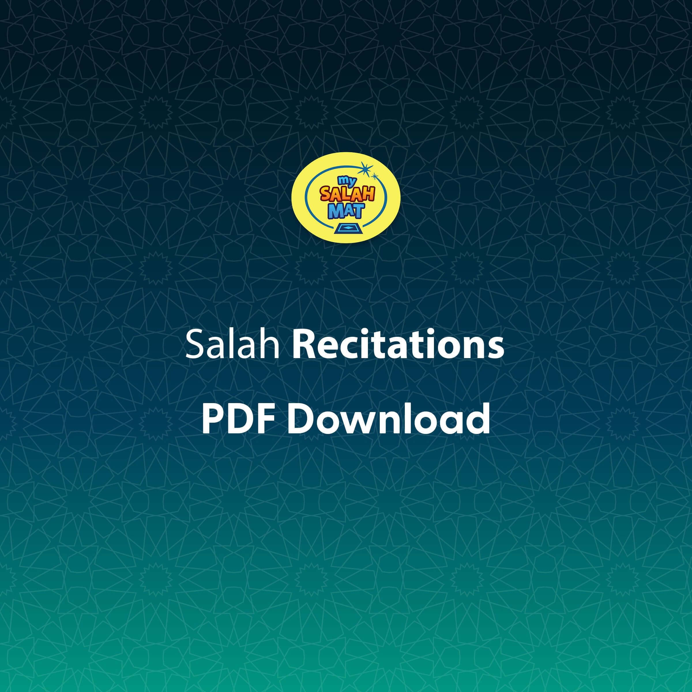 Surah Recitation, Charity, My Salah Mat