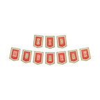 Eid Mubarak Watermelon Bunting