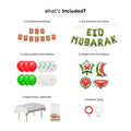Palestine Eid Decor Set Green