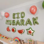 Palestine Eid Decor Set Green
