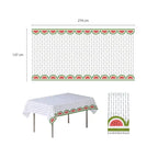 Eid Mubarak Palestine decoration set white