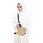 Hajj & Umrah Bag for Women | Beige | Hajj Safe