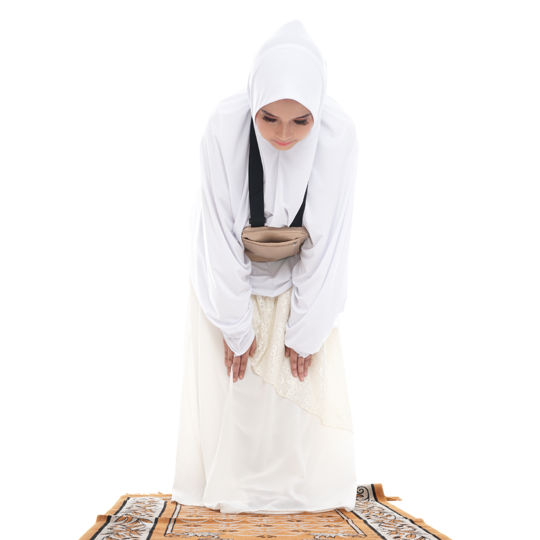 Hajj & Umrah Bag for Women | Beige | Hajj Safe