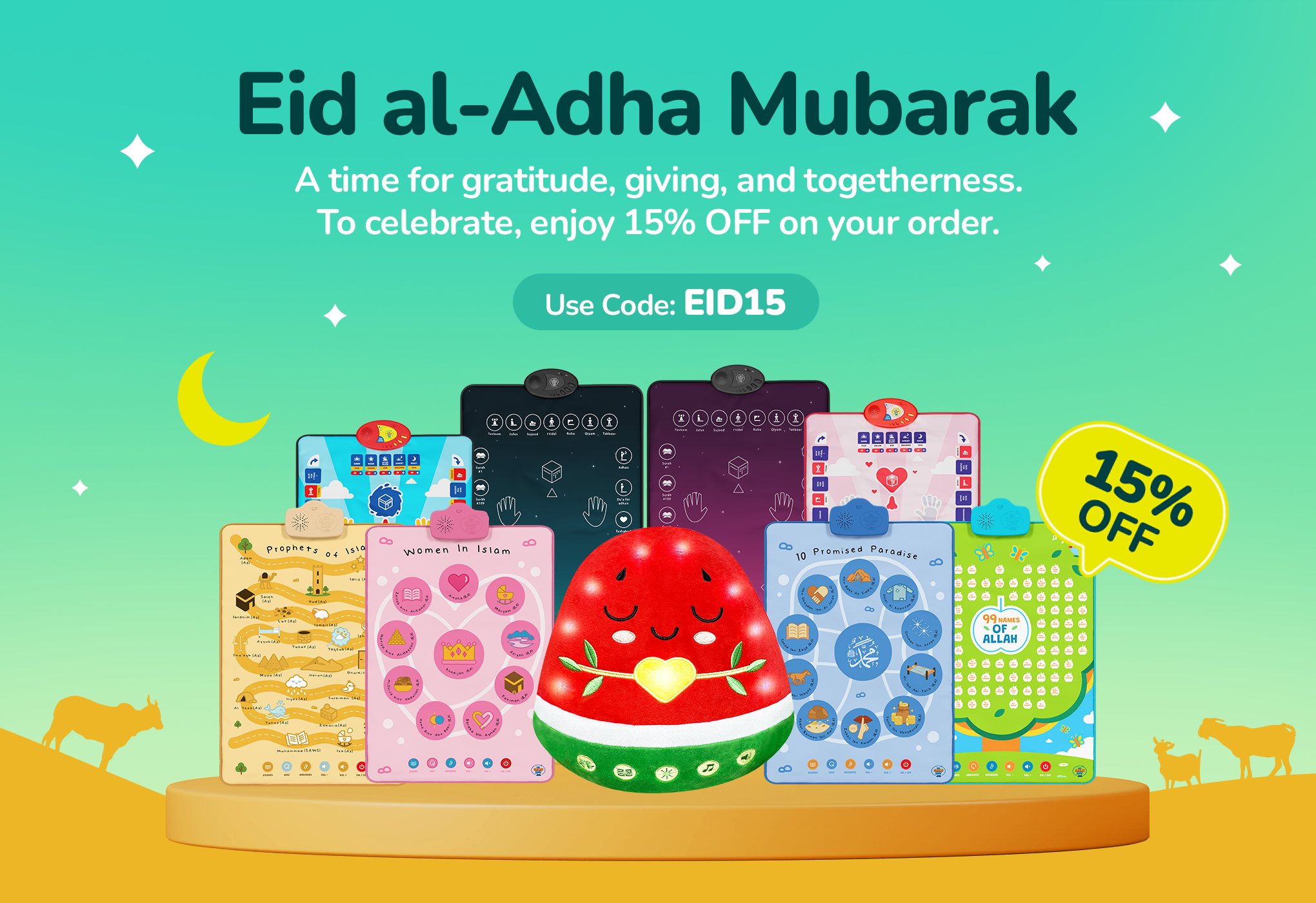 Eid al-Adha with My Salah Mat Products