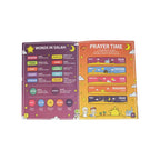 Activity Book + Manual of My Salah Mat Interactive Kids Prayer Mat 