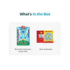 Smart Interactive Kids Prayer Mat Blue Version Inside