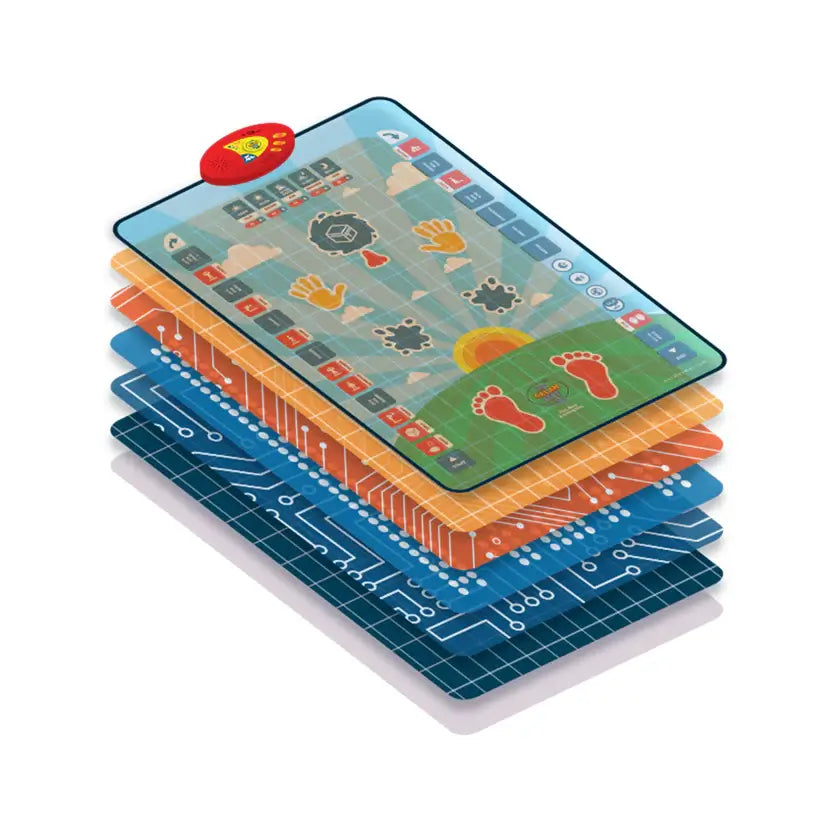 Smart Interactive Kids Prayer Mat Blue Version Layers