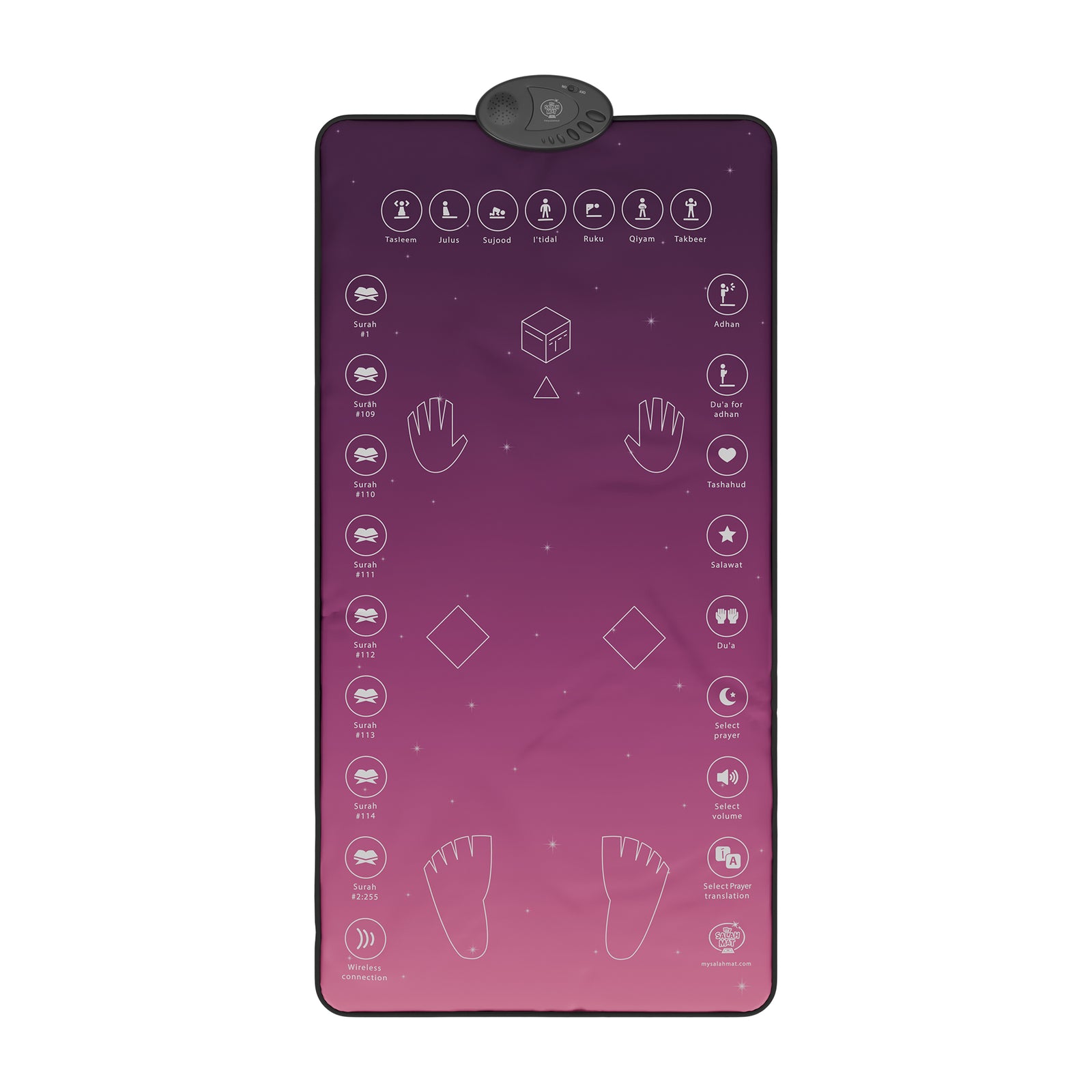 Smart Interactive Adult Revert Prayer Mat – Rahma Version