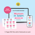 Free Download: Women in Islam Flashcards | Learn Women in Islam | Ramadan & Eid Gift
