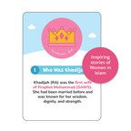 Free Download: Women in Islam Flashcards | Learn Women in Islam | Ramadan & Eid Gift