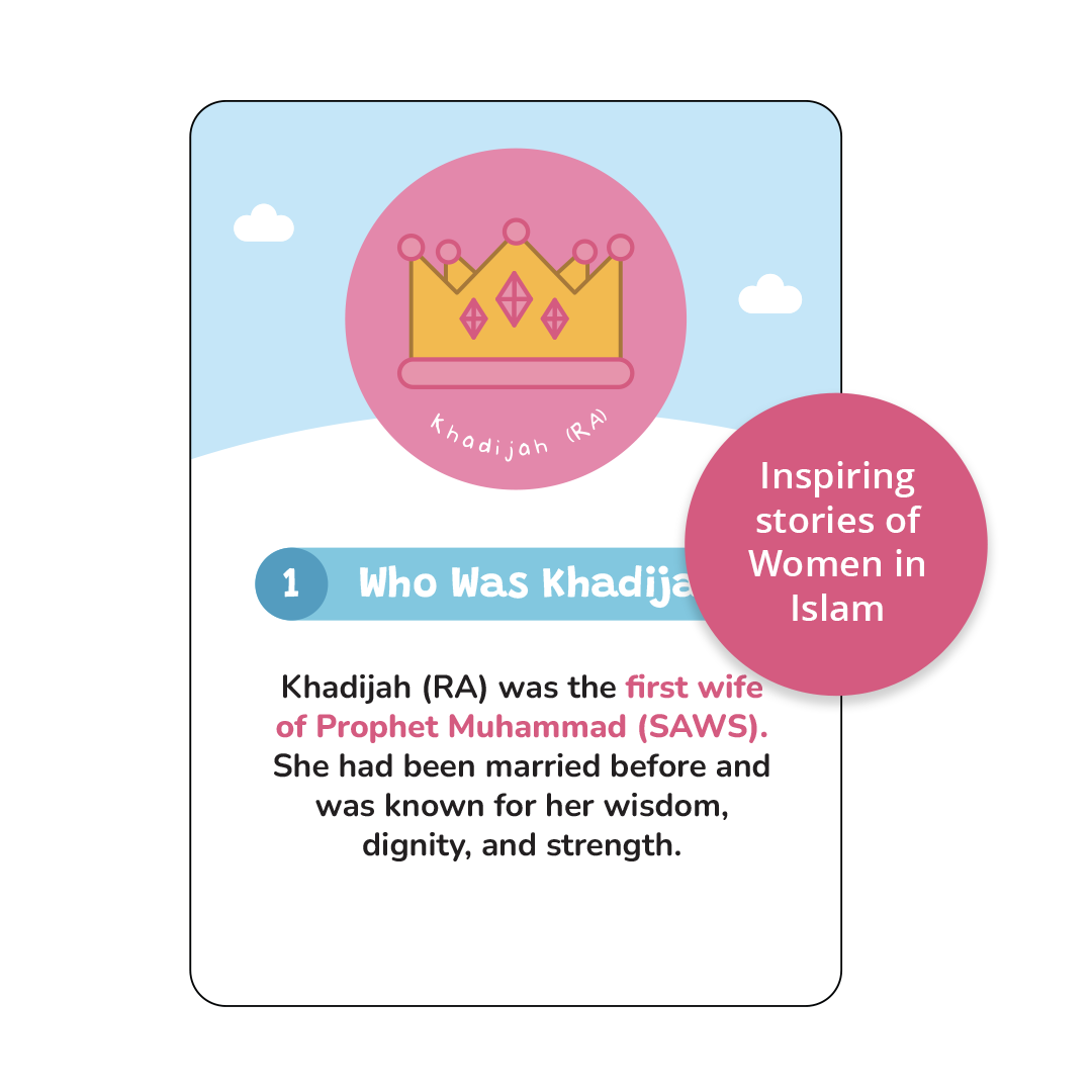 Free Download: Women in Islam Flashcards | Learn Women in Islam | Ramadan & Eid Gift