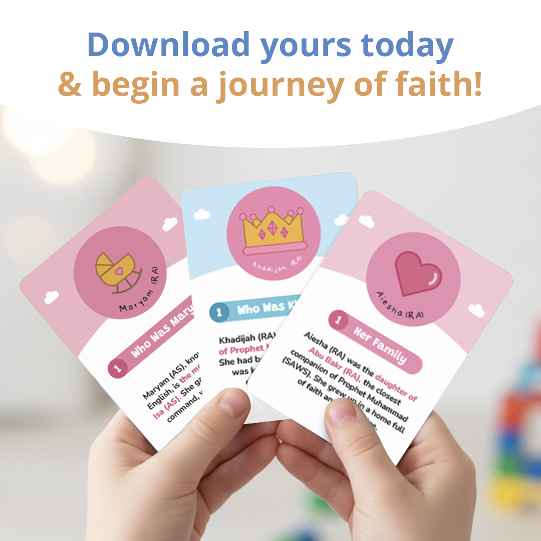 Free Download: Women in Islam Flashcards | Learn Women in Islam | Ramadan & Eid Gift