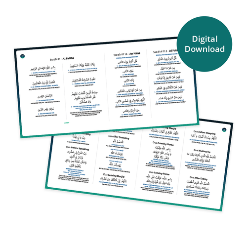 Free Download: My Salah Mat Salah & Surah Recitations, PDF Guide | Ramadan & Eid Gift