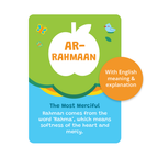 Free Download: 99 Names of Allah Flashcards | Learn all 99 Names of Allah SWT | Ramadan & Eid Gift