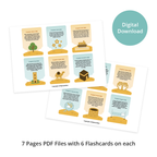 Free Download: 25 Prophets of Islam Flashcards | Learn all 25 Prophets in Islam | A beautiful Ramadan & Eid Gift for Loved Ones