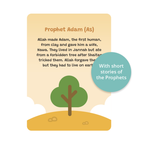 Free Download: 25 Prophets of Islam Flashcards | Learn all 25 Prophets in Islam | A beautiful Ramadan & Eid Gift for Loved Ones