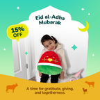 Eid al-Adha with My Nūr Watermelon Plushie