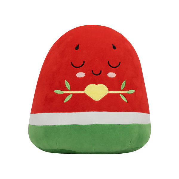 Watermelon Plushie - 40cm Soft Cuddly Pillow Adorable Fruit Plush Muslim Doll | A beautiful Ramadan and Eid gift for loved ones