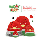 Nūr the Watermelon | A NEW Light-Up Interactive Islamic Plushie, Learn Surahs, Duas & More | A beautiful Ramadan & Eid Gift for Loved Ones