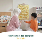 Prophets of Islam Interactive Audio Mat & Wall Art | Learn About All 25 Prophets with Stories & Quizzes | A beautiful Ramadan and Eid gift for loved ones