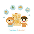 Prophets of Islam Interactive Audio Mat & Wall Art | Learn About All 25 Prophets with Stories & Quizzes | A beautiful Ramadan and Eid gift for loved ones