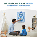 10 Promised Paradise Interactive Wall Art & Audio Mat | Learn The Stories of The Prophet’s Companions