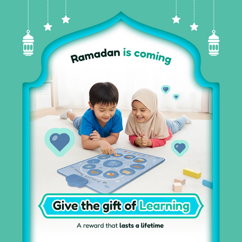 10 Promised Paradise Interactive Islamic Wall Art & Audio Mat | Learn All 10 Companions of the Prophet ﷺ  | A beautiful Ramadan & Eid Gift for Loved Ones