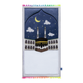 Padded Toddler Prayer Mat with Midnight in Mecca Design by Urban Rugs UK | A beautiful Ramadan & Eid Gift for Loved Ones