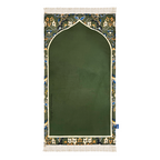 Adult Padded Prayer Mat with Madinah Elegance Design by Urban Rugs UK | A beautiful Ramadan & Eid Gift for Loved Ones