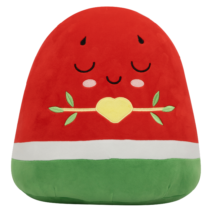 Watermelon Plushie - 40cm Soft Cuddly Pillow Adorable Fruit Plush Watermelon Plushie - 40cm Soft Cuddly Pillow Adorable Fruit Plush