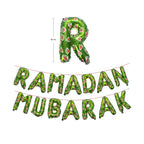 Ramadan Mubarak watermelon foil balloons
