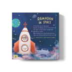 Ramadan in Space, Learn about Islam and Space, Ramadan book for Kids, Islamic Learning, Homeschool Learning in Islam.