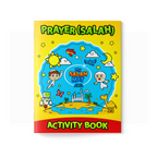 Prayer Activity Booklet, learn all about Prayer, how important is prayer in islam?, How to explain prayer to kids, islamic prayer, my salah mat kids guide.