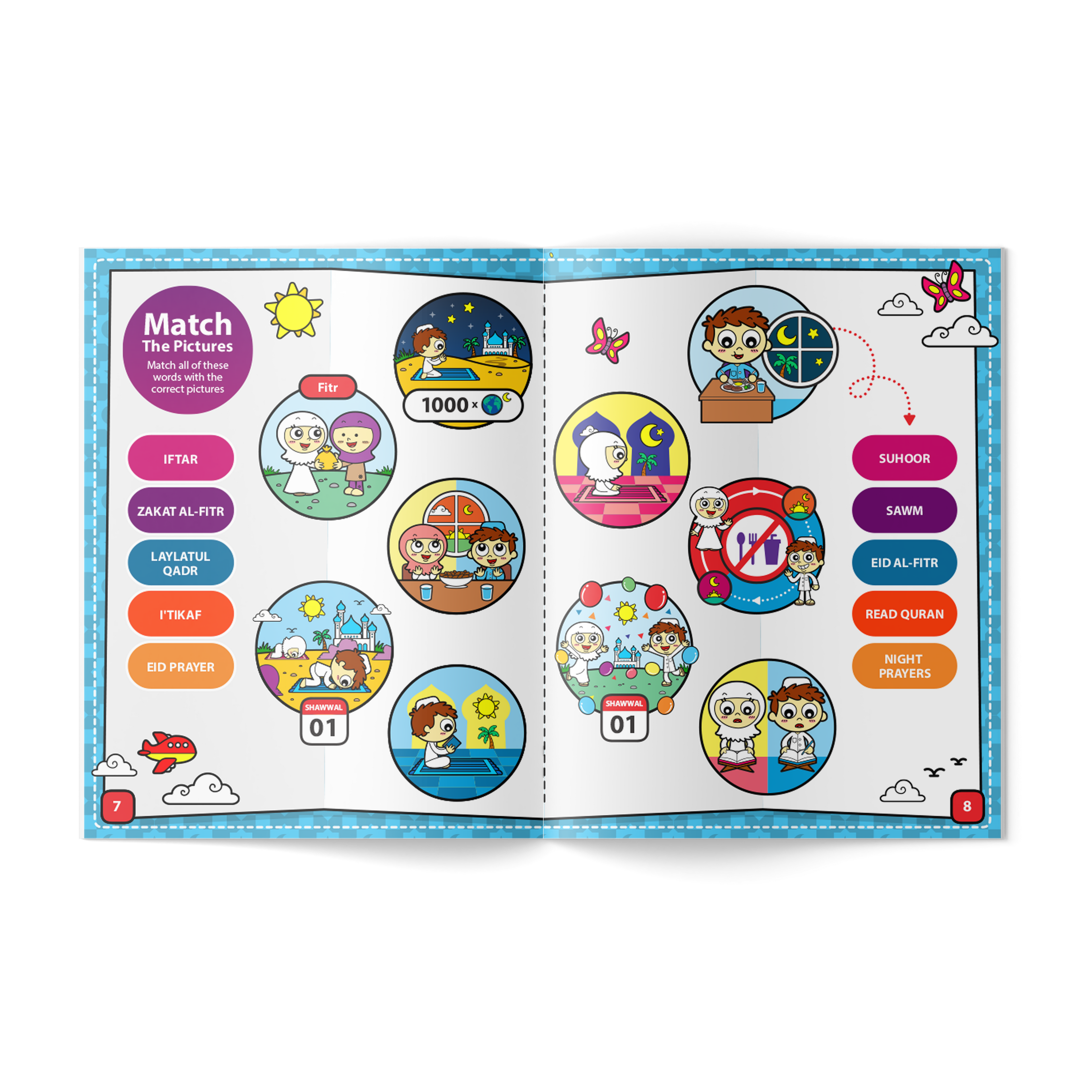 Ramadan activity Booklet, Ramadan Mubara, what is Ramadan, how to explain Ramadan to kids, guide to islam, homeschool islamic book