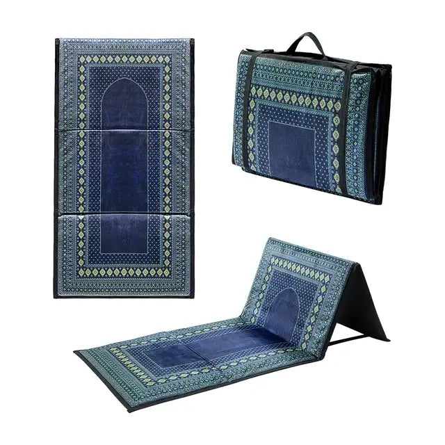 prayer mat with back support