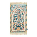 Teal Floral Janamaz UK