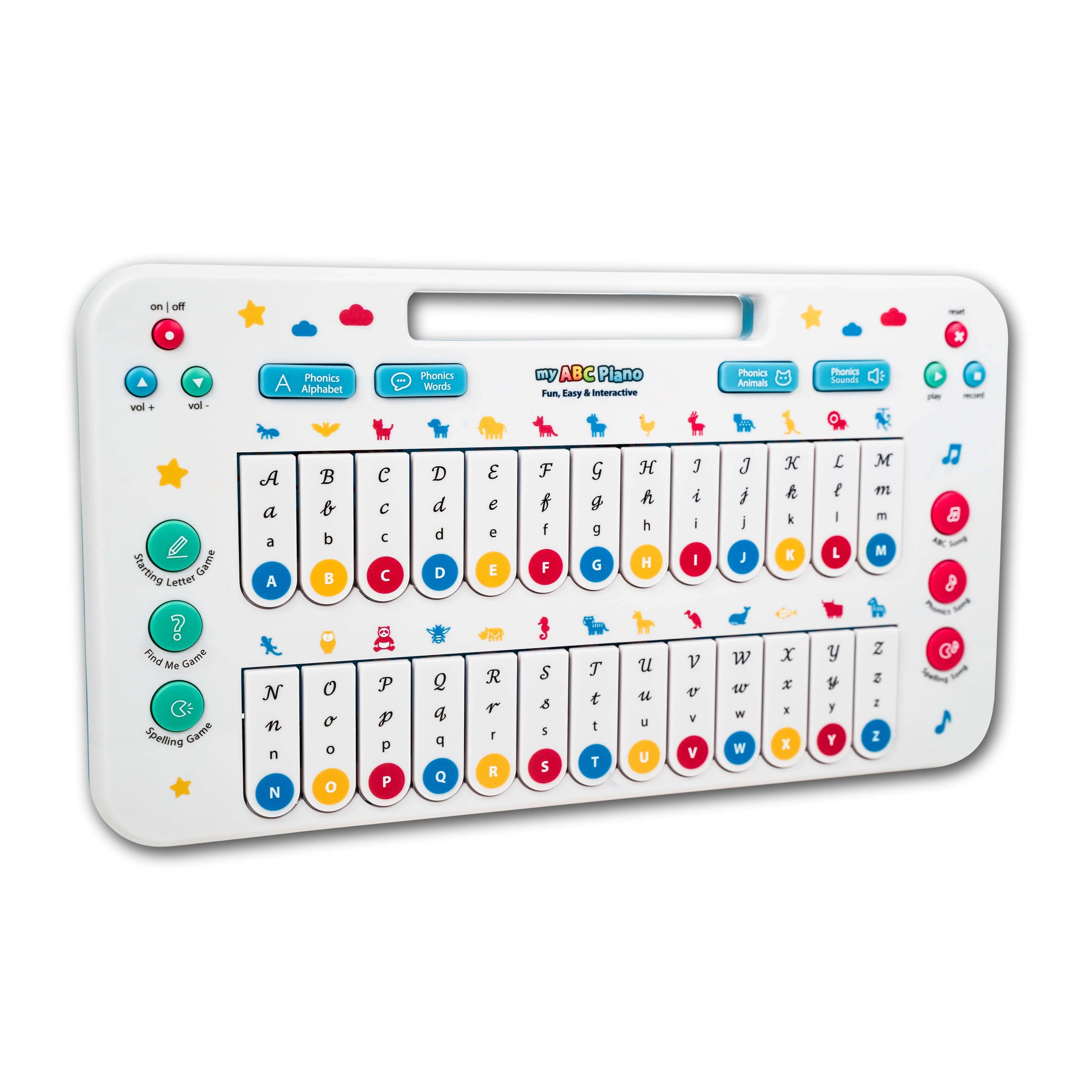 My ABC Piano, Learn Phonics, Learn ABC, Childs alphabet learning tool, Learn English, Learning tool, Smart Pad, Smart english tool