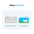 What's in the box: My Quran Pad and illustrated booklet