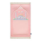 blush pink kids prayer mat   