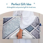 Arabic calligraphy prayer mat