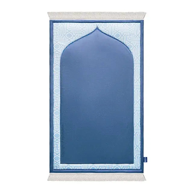 classic blue kids prayer mat