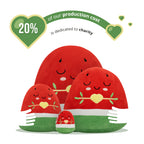 5 Watermelon Keyring Bundle - Soft Plush Adorable Fruit Muslim Doll | A beautiful Ramadan and Eid gift for loved ones