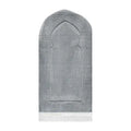 dark grey arch prayer mat