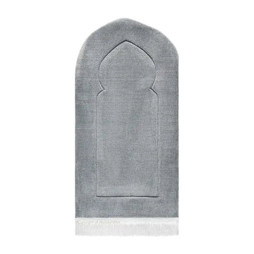 Adult Padded Prayer Mat with Luxury Coal Arch Design by Urban Rugs UK