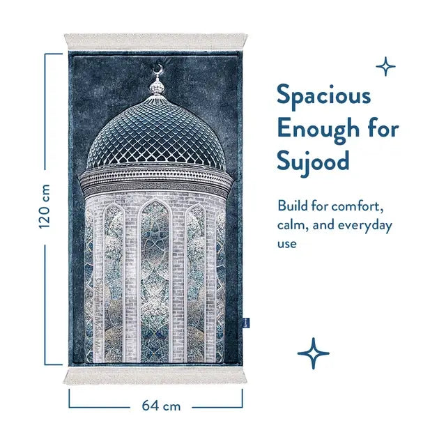 crystal dome prayer mat